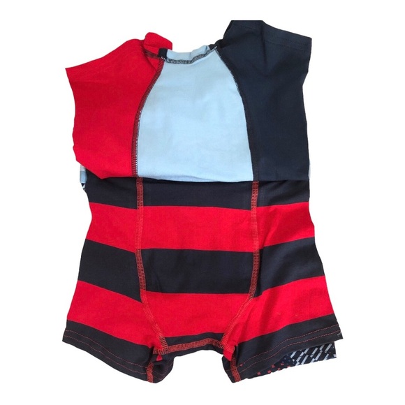 3pack Red & blue mix boys cotton elastic waistband Boxer Briefs size small (6-7) - Picture 8 of 8